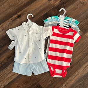 Carters size 9 months lot